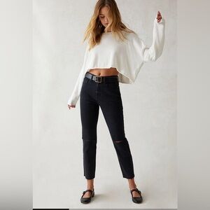 - Pacsun Distressed Ankle Skinny Jean - Black Size 30 x 32